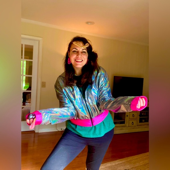 1/6 Different Kimberly Jackets by Coquetry Clothing L/XL Holographic $135 Each - Picture 14 of 17